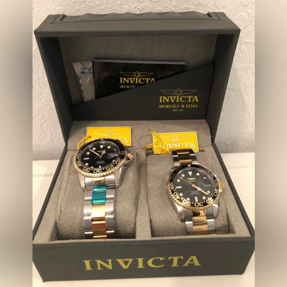New Original Men’s And Women Invicta Watch Set!